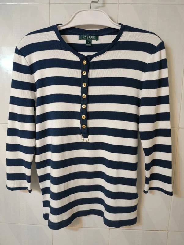 Jersey Ralph Lauren tipo Henley talla M R1001